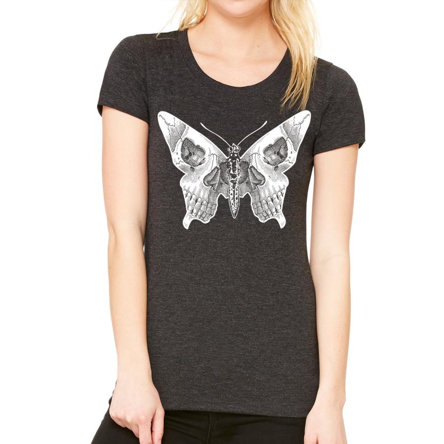 Butterfly skull T-Shirt